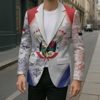 Panama Christmas Blazer Coat Of Arms Santa Harpy - Wonder Print Shop