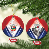 Panama Christmas Ceramic Ornament Coat Of Arms Santa Harpy - Wonder Print Shop
