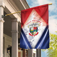 Panama Christmas Garden Flag Coat Of Arms Santa Harpy - Wonder Print Shop