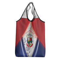 Panama Christmas Grocery Bag Coat Of Arms Santa Harpy - Wonder Print Shop