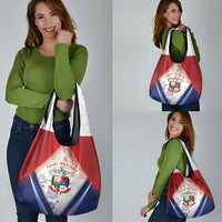 Panama Christmas Grocery Bag Coat Of Arms Santa Harpy - Wonder Print Shop