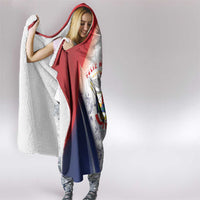Panama Christmas Hooded Blanket Coat Of Arms Santa Harpy - Wonder Print Shop
