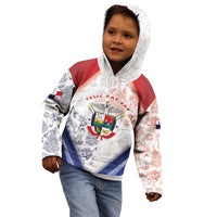 Panama Christmas Kid Hoodie Coat Of Arms Santa Harpy - Wonder Print Shop