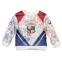 Panama Christmas Kid Ugly Christmas Sweater Coat Of Arms Santa Harpy - Wonder Print Shop