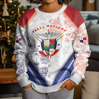 Panama Christmas Kid Ugly Christmas Sweater Coat Of Arms Santa Harpy - Wonder Print Shop