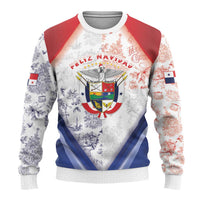 Panama Christmas Ugly Christmas Sweater Coat Of Arms Santa Harpy - Wonder Print Shop