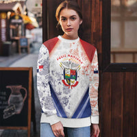 Panama Christmas Ugly Christmas Sweater Coat Of Arms Santa Harpy - Wonder Print Shop