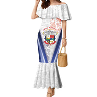 Panama Christmas Mermaid Dress Coat Of Arms Santa Harpy - Wonder Print Shop