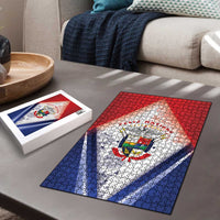 Panama Christmas Puzzle Coat Of Arms Santa Harpy - Wonder Print Shop