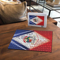 Panama Christmas Puzzle Coat Of Arms Santa Harpy - Wonder Print Shop