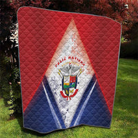 Panama Christmas Quilt Coat Of Arms Santa Harpy - Wonder Print Shop