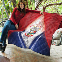 Panama Christmas Quilt Coat Of Arms Santa Harpy - Wonder Print Shop