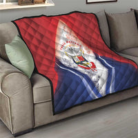 Panama Christmas Quilt Coat Of Arms Santa Harpy - Wonder Print Shop