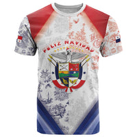 Panama Christmas T Shirt Coat Of Arms Santa Harpy - Wonder Print Shop