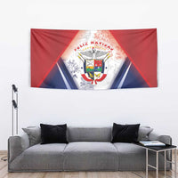 Panama Christmas Tapestry Coat Of Arms Santa Harpy - Wonder Print Shop