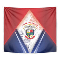 Panama Christmas Tapestry Coat Of Arms Santa Harpy - Wonder Print Shop