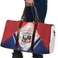 Panama Christmas Travel Bag Coat Of Arms Santa Harpy - Wonder Print Shop