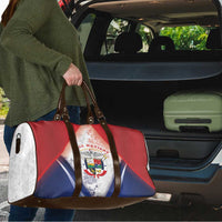 Panama Christmas Travel Bag Coat Of Arms Santa Harpy - Wonder Print Shop