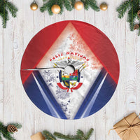 Panama Christmas Tree Skirt Coat Of Arms Santa Harpy - Wonder Print Shop