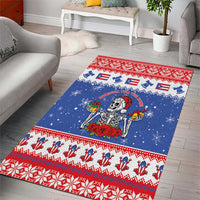 Puerto Rico Christmas Area Rug Boricua Till The Bone - Wonder Print Shop