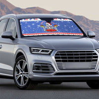 Puerto Rico Christmas Auto Sun Shade Boricua Till The Bone - Wonder Print Shop