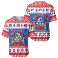 Puerto Rico Christmas Baseball Jersey Boricua Till The Bone - Wonder Print Shop