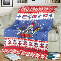 Puerto Rico Christmas Blanket Boricua Till The Bone - Wonder Print Shop