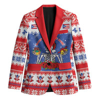 Puerto Rico Christmas Blazer Boricua Till The Bone - Wonder Print Shop
