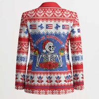 Puerto Rico Christmas Blazer Boricua Till The Bone - Wonder Print Shop