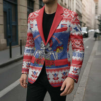 Puerto Rico Christmas Blazer Boricua Till The Bone - Wonder Print Shop