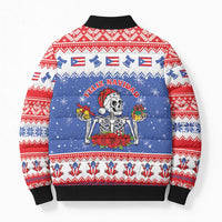 Puerto Rico Christmas Bomber Puffer Jacket Boricua Till The Bone - Wonder Print Shop