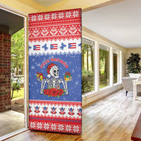 Puerto Rico Christmas Door Cover Boricua Till The Bone - Wonder Print Shop