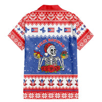 Puerto Rico Christmas Family Matching Mermaid Dress and Hawaiian Shirt Boricua Till The Bone - Wonder Print Shop