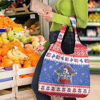 Puerto Rico Christmas Grocery Bag Boricua Till The Bone - Wonder Print Shop