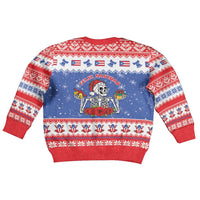 Puerto Rico Christmas Kid Ugly Christmas Sweater Boricua Till The Bone - Wonder Print Shop