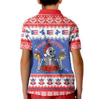 Puerto Rico Christmas Kid Polo Shirt Boricua Till The Bone - Wonder Print Shop