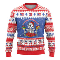Puerto Rico Christmas Ugly Christmas Sweater Boricua Till The Bone - Wonder Print Shop
