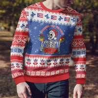 Puerto Rico Christmas Ugly Christmas Sweater Boricua Till The Bone - Wonder Print Shop