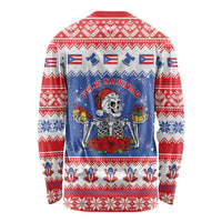 Puerto Rico Christmas Long Sleeve Shirt Boricua Till The Bone - Wonder Print Shop