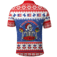 Puerto Rico Christmas Polo Shirt Boricua Till The Bone - Wonder Print Shop