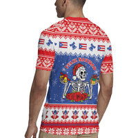 Puerto Rico Christmas Rugby Jersey Boricua Till The Bone - Wonder Print Shop