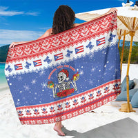Puerto Rico Christmas Sarong Boricua Till The Bone - Wonder Print Shop