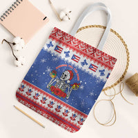 Puerto Rico Christmas Tote Bag Boricua Till The Bone - Wonder Print Shop