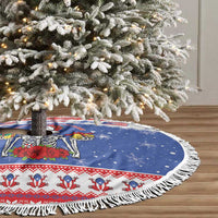 Puerto Rico Christmas Tree Skirt Boricua Till The Bone - Wonder Print Shop
