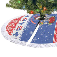Puerto Rico Christmas Tree Skirt Boricua Till The Bone - Wonder Print Shop