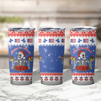 Puerto Rico Christmas Tumbler Cup Boricua Till The Bone - Wonder Print Shop