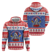 Puerto Rico Christmas Zip Hoodie Boricua Till The Bone - Wonder Print Shop