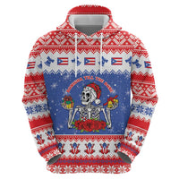 Puerto Rico Christmas Zip Hoodie Boricua Till The Bone - Wonder Print Shop