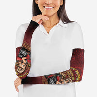 Native American Rider Arm Sleeves Legendary Motorcycle Vintage Pin Up Girl - Wonder Print Shop