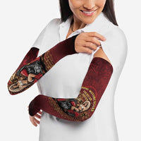 Native American Rider Arm Sleeves Legendary Motorcycle Vintage Pin Up Girl - Wonder Print Shop